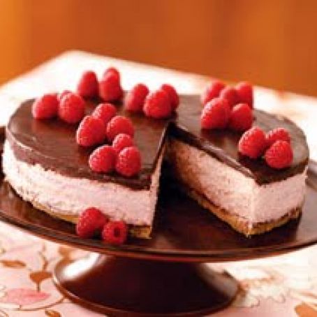 Chocolate Raspberry Cheesecake