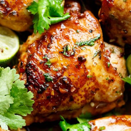Crispy Cilantro Lime Chicken