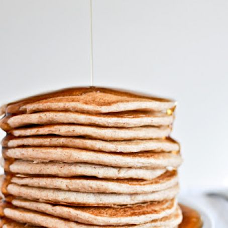 Whole Wheat Greek Yogurt Pancakes