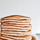 Whole Wheat Greek Yogurt Pancakes