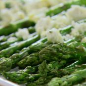 Roasted Asparagus with Feta Cheese