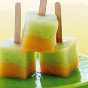 Mint-Melon Pops