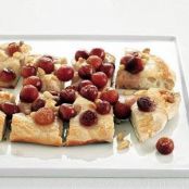 Grape and Pine Nut Dessert Focaccia