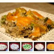 CHICKEN DIVAN RICE AND BROCCOLI CASSEROLE