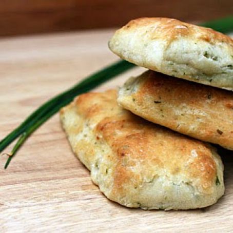 SCONE - Cream Cheese And Chive Biscuits