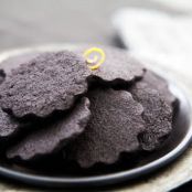 Chocolate Orange Shortbread Cookies