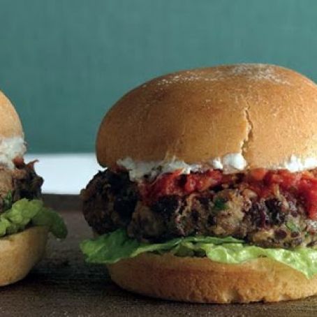 BLACK BEAN BURGERS