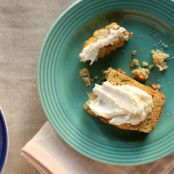 Zucchini Cornbread with Olive Oil-Whipped Ricotta