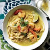Coconut Laksa with Shrimp
