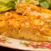 CRUSTLESS CRAB QUICHE