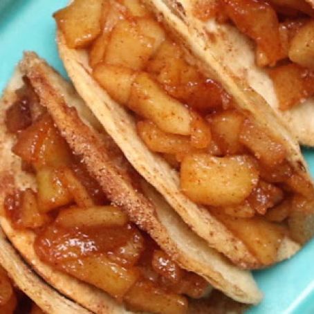 Apple Pie Tacos