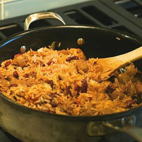 Cumin Rice and Beans