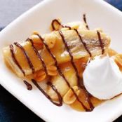 Warm Caramel Bananas