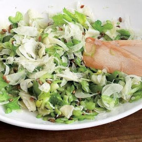 FENNEL & CELERY SALAD w/PUMPKIN SEEDS