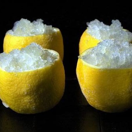 Lemon Mint Granita
