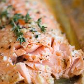 Honey Salmon in Foil
