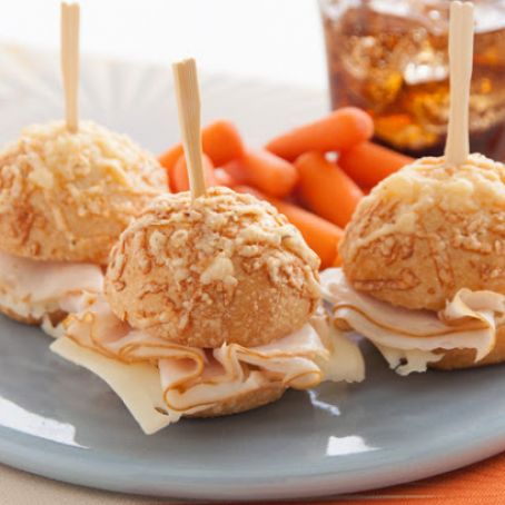 Turkey Asiago Sliders