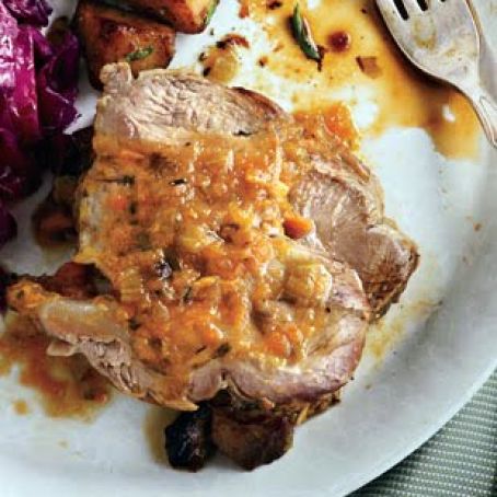 Roasted Veal Shanks with Rosemary