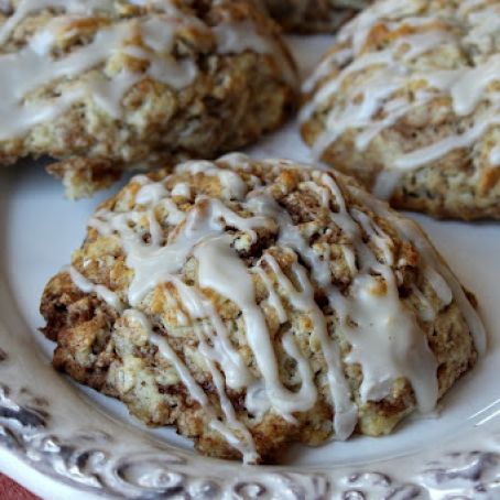 Cinnamon Bun Scones