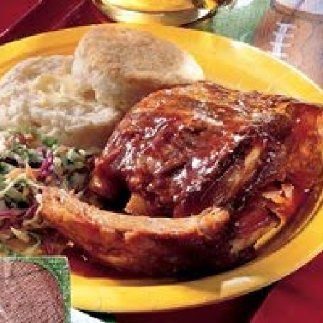 Slow Cooker Barbecued Ribs