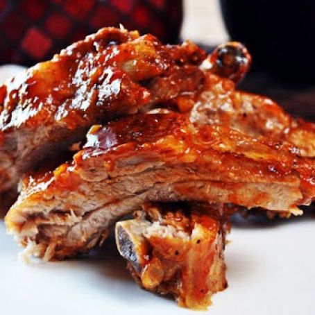 Whiskey Glazed Ribs