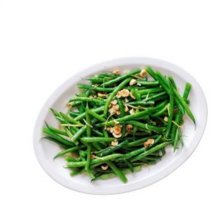 Haricort Verts with Brown Butter Sauce