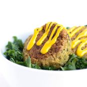 falafel - baked quinoa falafel