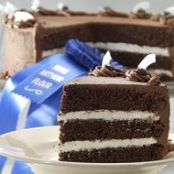 Fudgy Coconut Cream Cake