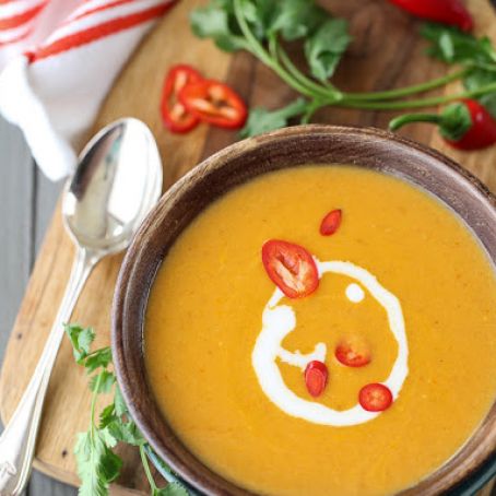 5 Ingredient Thai Pumpkin Soup