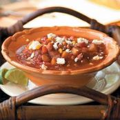 Pinto Bean Chili with Corn and Winter Squash
