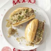 Saucy Onion Meatball Subs