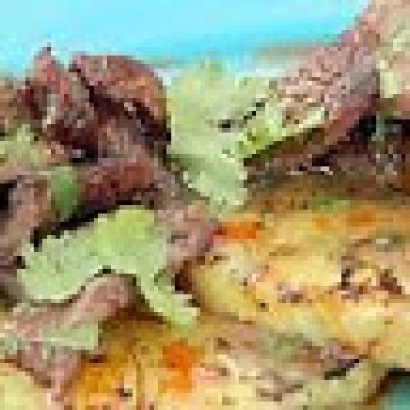 Grilled Short Ribs with Grilled Pineapple and Pineapple -Habanero Sauce