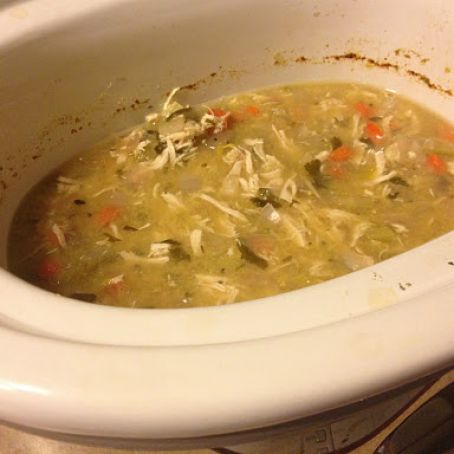 CrockPot:  Soup: Mmmm Chicken!