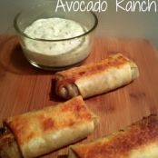 Southwestern Egg Rolls with Avocado Ranch Recipe | Budget Savvy Diva
