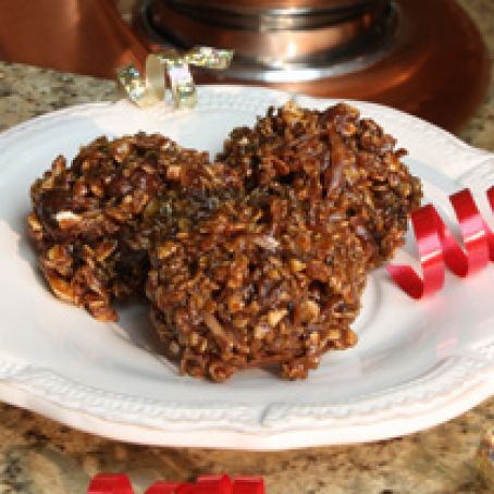 Chocolate Coconut Oat Drops