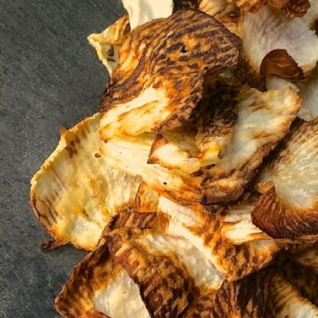 chip - baked turnip chips