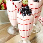 Patriotic Milk Shake