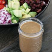 Kitchen Sink Chopped Salad with Creamy Balsamic Dressing