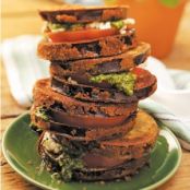 Pesto Veggie Stacks Recipe