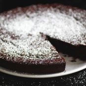 cake - brown butter flourless chocolate cake
