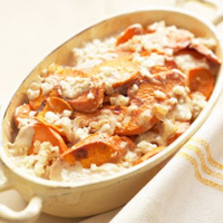 Chipotle Scalloped Sweet Potatoes