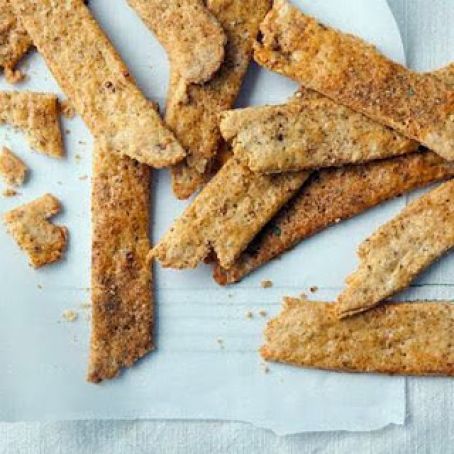 GREEN PEPPERCORN CORNMEAL CRACKERS