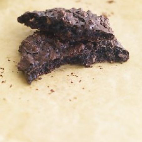 Flourless Double-Chocolate Pecan Cookies