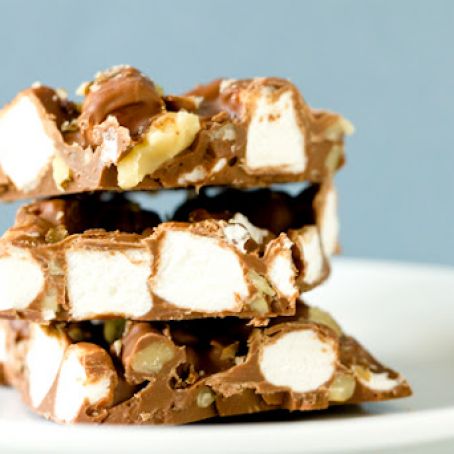 Rocky Road Chocolate Bark
