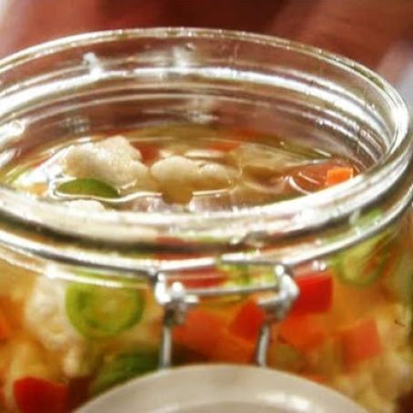 Homemade Hot Giardiniera