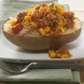 Chili-Topped Potatoes