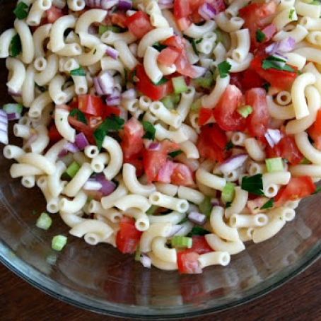 Bacon & tomato macaroni salad