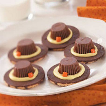 Pilgrim Hat Cookies Recipe