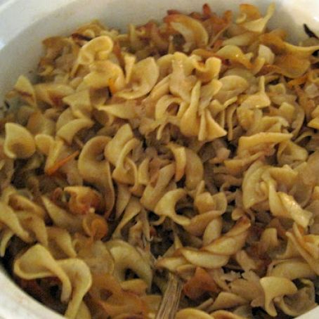 Haluski (Fried Cabbage and Noodles)