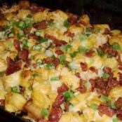 Loaded Potato BBQ Chicken Casserole ✿